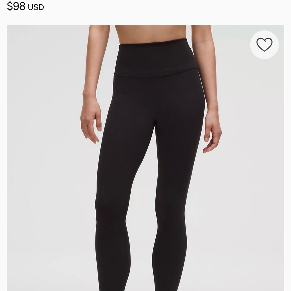 lululemon athletica Black Leggings